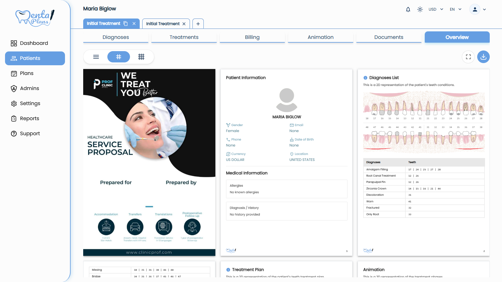 نظرة عامة كاملة