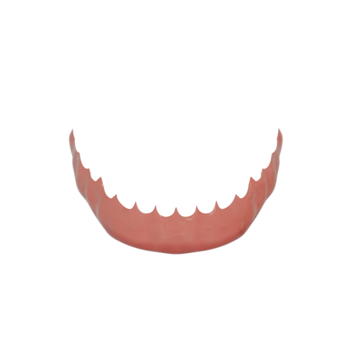 Lower jaw base mask